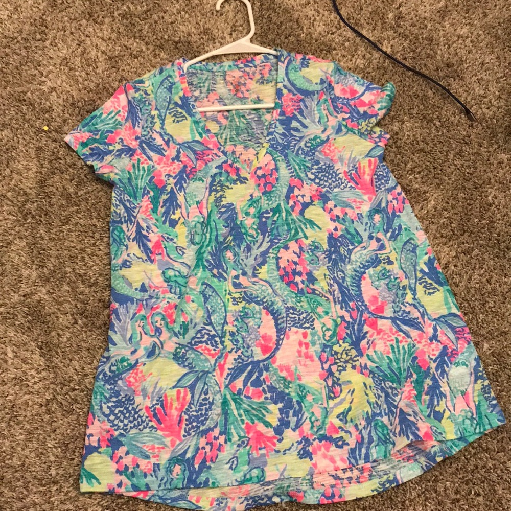 Lilly Pulitzer top mermaids cove